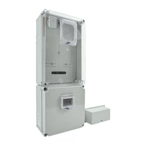 Csatári Plast PVT 3075 Fm-K-U 1/3 fázisú villanyóra szekrény földkábeles 80A CSP24.E124