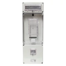 Csatári Plast PVT 3075 Fm-SZ ÁK 12-U 1/3 fázisú villanyóra szekrény 80A 12 modul szabadvezetékes CSP24.E123ÁK