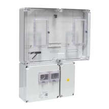 Csatári Plast PVT 6075 Á-V Fm-SZ-U 1/3 fázisú kombinált villanyóra szekrény szabadvezetékes 80A CSP24.E125