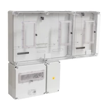 Csatári Plast PVT 7590 Á-V-H Fm-SZ-U 1/3 fázisú kombinált villanyóra szekrény szabadvezetékes CSP24.E127