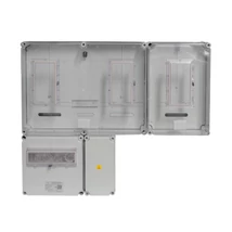 Csatári Plast PVT 7590 Á-V-H Fm-SZ-U 1/3 fázisú kombinált villanyóra szekrény szabadvezetékes CSP24.E127