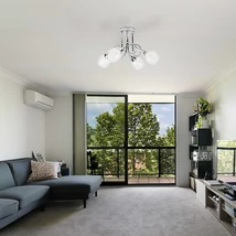 R.6083 Dave 4ágú menny. E14 4x40W króm üvegbúra