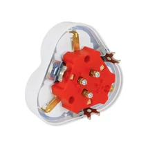 DE-PA 3-as süllyesztett dugalj fehér 16A 10012