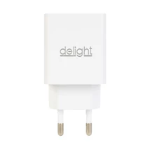 Delight hálózati adapter 1xUSB fehér 55039-1WH
