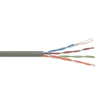 Delight UTP kábel Cat.5e tömör belső ér szürke (CCA) 20016