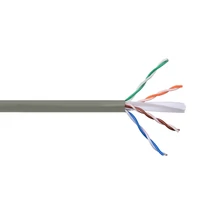 Delight UTP kábel Cat.6 tömör belső ér szürke (CCA) 20047