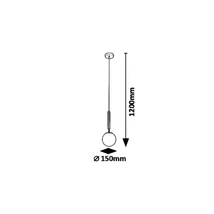R.5352 Divina függeszték E14 MAX 9W