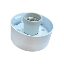 Egyenes műanyag alj E27 porcelán foglalattal 4258