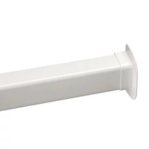 Elettrocanali egyenes falátvezető 60x40 mm klímacsatornához fehér EC 9706040