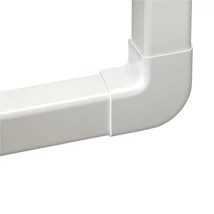Elettrocanali sarokelem 100x60 mm klímacsatornához fehér EC 93010060