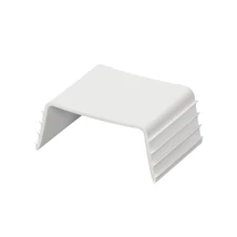 Elettrocanali vezetéktartó klipsz 60x40 mm klímacsatornához fehér EC 9036040