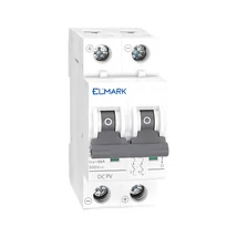 Elmark kismegszakító PV rendszerekhez DC 2P C 6A 6kA 500V MCB DC62 41264