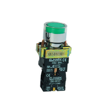 Elmark EL 2-BW3371 6A LED-es ipari nyomógomb zöld 110V 401373