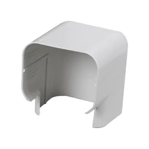 Elmark kábelcsatorna külső sarok elem klímaszereléshez 75x60 mm fehér 56275601