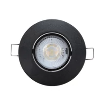 Elmark LED beépíthető spot lámpa kerek fekete 5W 450lm CCT IP20 92SPL8305CCT/BL