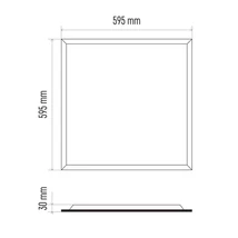 EMOS LED panel beépíthető 34W 4200lm IP20 természetes fehér