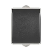 Emos falon kívüli váltókapcsoló (106) szürke-fekete IP54 A1398