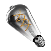 Emos LED izzó E27 4,5W 180lm 1800K ST64 füst hatású búra Z57311
