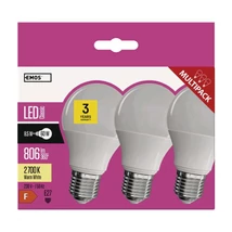 Emos LED izzó E27 8,5W 806lm 2700K A60 ZQ5140.3