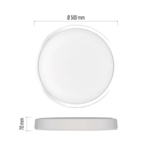 Emos LED mennyezeti lámpa távirányítóval 45W 2700lm CCT kerek IP20 ZM5169