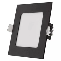 Emos NEXXO LED panel süllyeszthető négyzet fekete 7W CCT 480lm IP40/IP20 ZD2323