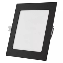 Emos NEXXO LED panel süllyeszthető négyzet fekete 12,5W CCT 1050lm ZD2333