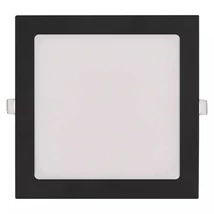 Emos NEXXO LED panel süllyeszthető négyzet fekete 18W CCT 1600lm ZD2343
