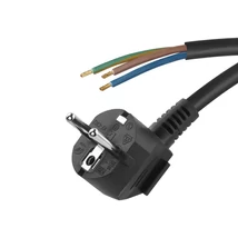 Emos szerelhető vezeték H05VV-F MT 3x1,5mm2 3m fekete FLEXO S18323