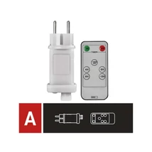 Emos tápegység Standard/Profi sorolható karácsonyi füzérekhez távirányítós IP44 D1ZW02