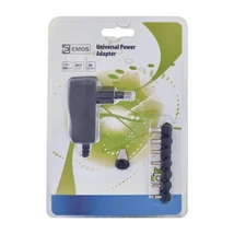 Emos univerzális töltőadapter USB kimenettel 600mA N3110