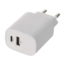 Emos univerzális USB töltő 15W (USB-C, USB-A) BASIC V02B15