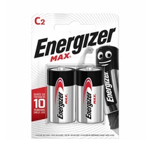 Energizer Max alkáli baby elem C 2db/bliszter