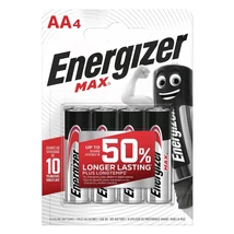 Energizer Max alkáli ceruza elem AA 4db/bliszter