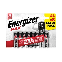 Energizer Max alkáli ceruza elem AA 8db/bliszter