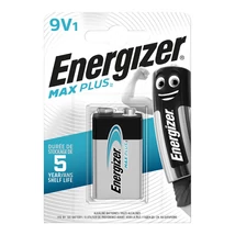 Energizer Max Plus alkáli 9V elem 1db/bliszter