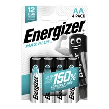 Energizer Max Plus alkáli ceruza elem AA 4db/bliszter