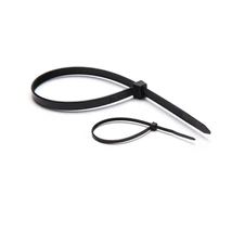 Entac kábelkötegelő 100x2,5 mm fekete gyorskötöző UV-álló ECT-2.5-100-B