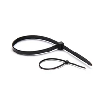 Entac kábelkötegelő 200x3,6 mm fekete gyorskötöző UV-álló ECT-3.6-200-B