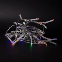 Entac karácsonyi fényfüzér beltéri 1,3m 10 LED színes IP20 ECL-10MC