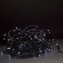 Entac karácsonyi fényfüzér távirányítóval 5m 50 LED hideg fehér IP44 ECL-IR-50CW