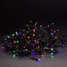 Entac karácsonyi fényfüzér távirányítóval 5m 50 LED színes IP44 ECL-IR-50MC