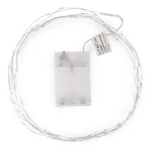 Entac karácsonyi nano fényfüzér beltéri 4,1m 80 LED hideg fehér IP20 ECL-S80CW