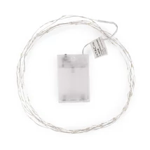 Entac karácsonyi nano fényfüzér beltéri 4,1m 80 LED meleg fehér IP20 ECL-S80WW