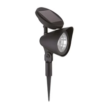 Entac napelemes kerti szolár lámpa leszúrható fekete 320mm 3 LED IP44 EGSL-P3LGF32-PDQ