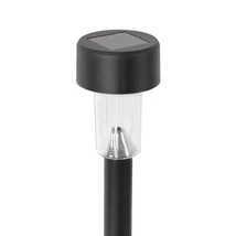 Entac napelemes kerti szolár lámpa leszúrható fekete 360mm 1 LED IP44 EGSL-P1LC36-PDQ