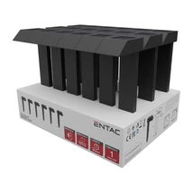 Entac napelemes kerti szolár lámpa leszúrható fekete lefelé világító 400mm 1 LED IP44 EGSL-LS6P