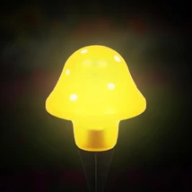 Entac napelemes kerti szolár lámpa leszúrható gomba 235mm 1 LED IP44 EGSS-4MUSH-23.5