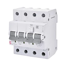 ETI 2174924 KZS-4M 3p+N A C16A 30mA áram-védőkapcsolós kismegszakító