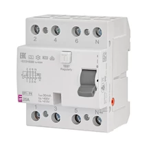 ETI Fi relé 4P 25A 30mA &amp;quot;A&amp;quot; áram-védőkapcsoló 002061511