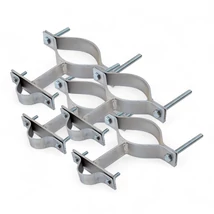 Faoszlop bilincs készlet MÜ I. 36mm védőcső rögzítéséhez 4db/csomag BILMU-136-RR